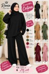 Ensemble Celina – Pull oversize & pantalon large côtelé