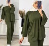 Ensemble Celina – Pull oversize & pantalon large côtelé